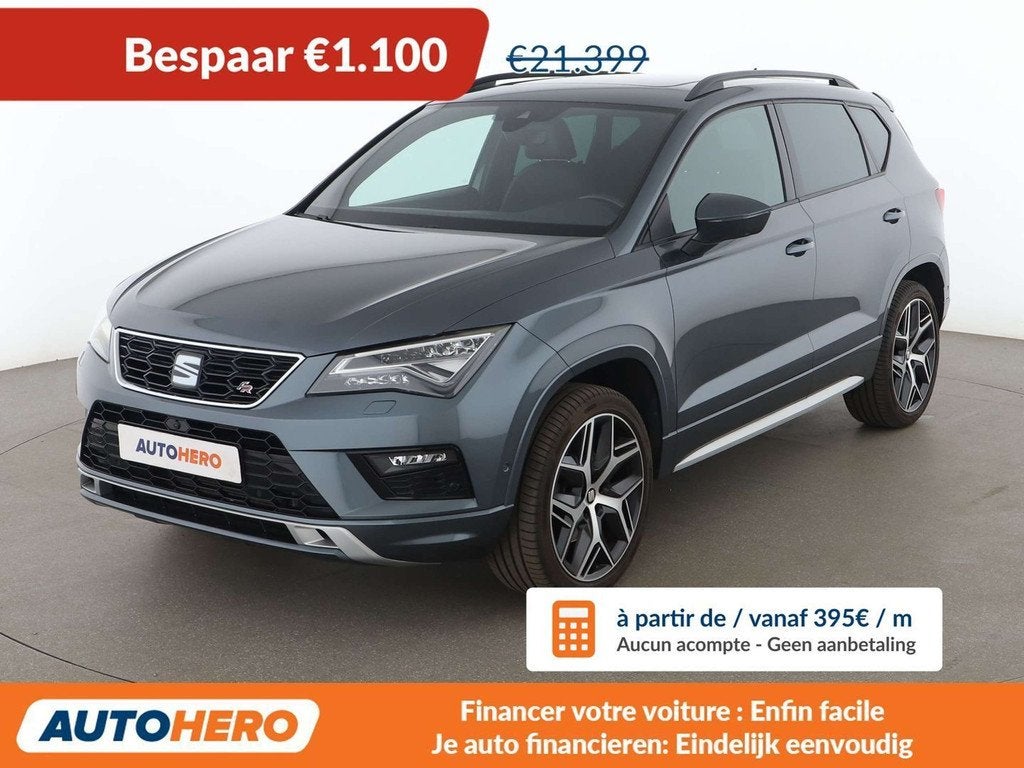 SEAT Ateca 2.0 TSI FR Edition 4Drive (bj 2019, automaat), Auto's, Seat, Automaat, Gebruikt, 1984 cc, Ateca