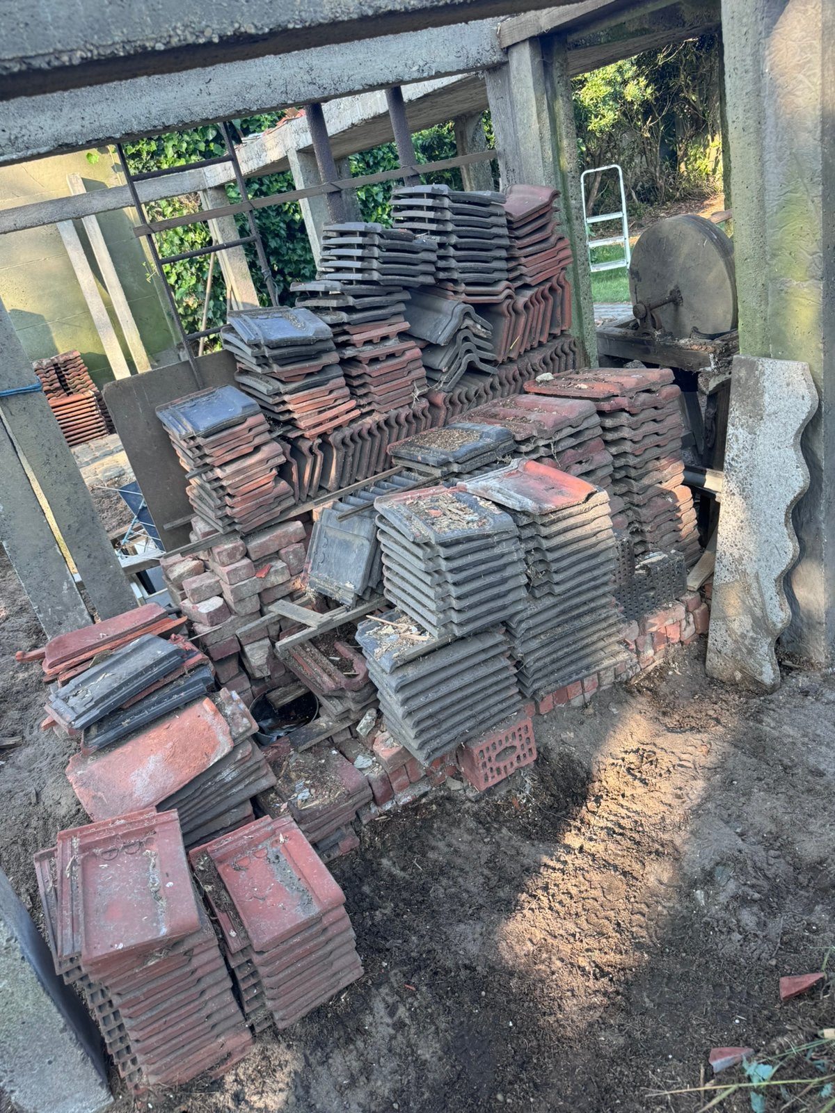 Gratis dakpannen, Enlèvement, Comme neuf, Tuiles
