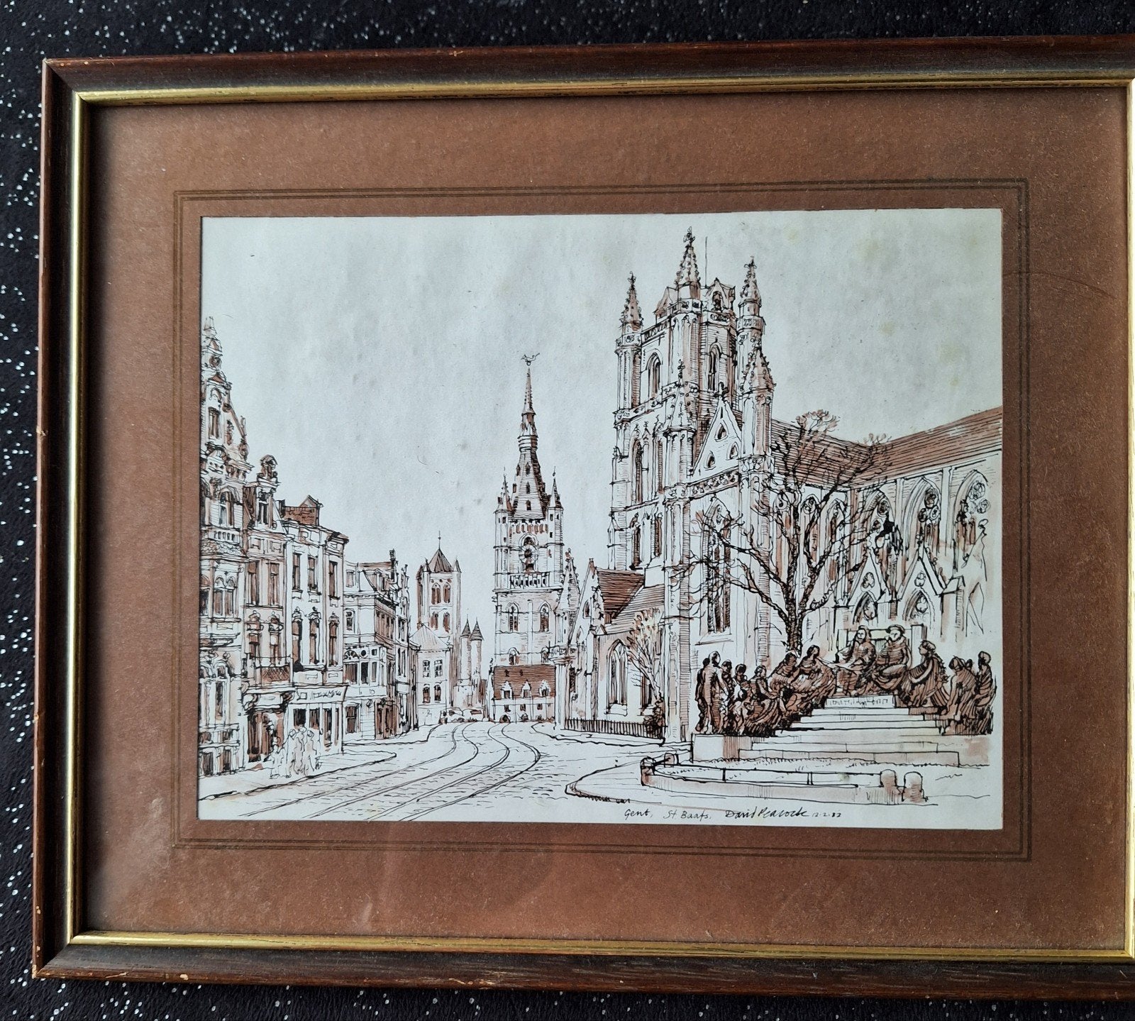 Gent Gand Ghent by David PEACOCK (Geo Verbanck), Antiek en Kunst, Ophalen of Verzenden