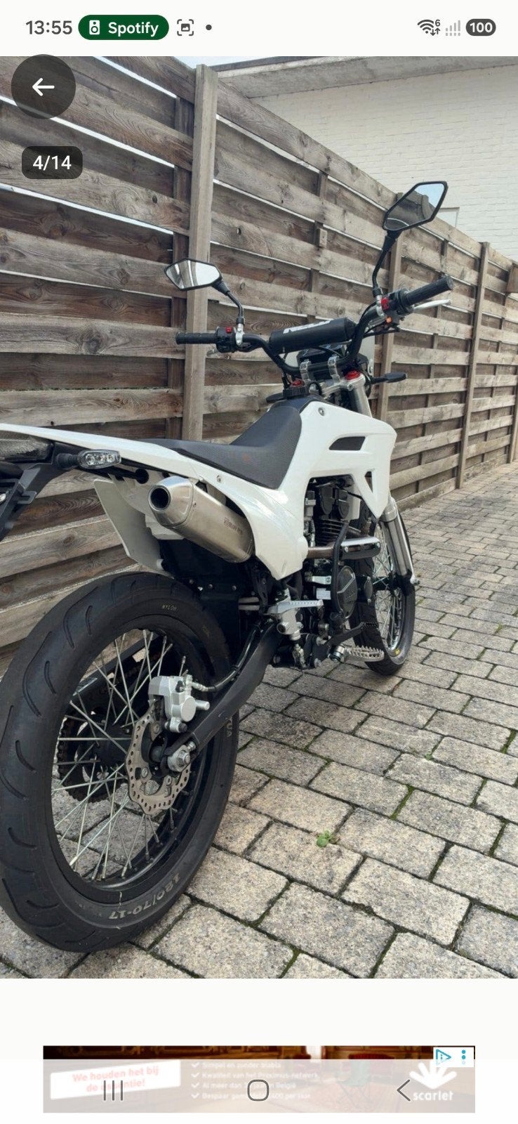 neco 50cc in prachtstaat, Fietsen en Brommers, Ophalen