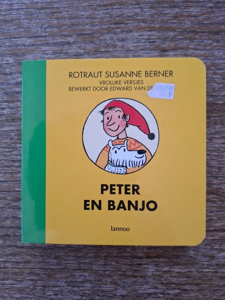 Kinderboekje Peter en Banjo (nieuw - kartonboekje), Enlèvement ou Envoi, Neuf