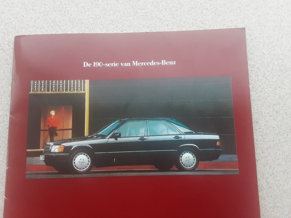 Brochure Mercedes 190., Boeken, Ophalen of Verzenden, Zo goed als nieuw, Mercedes