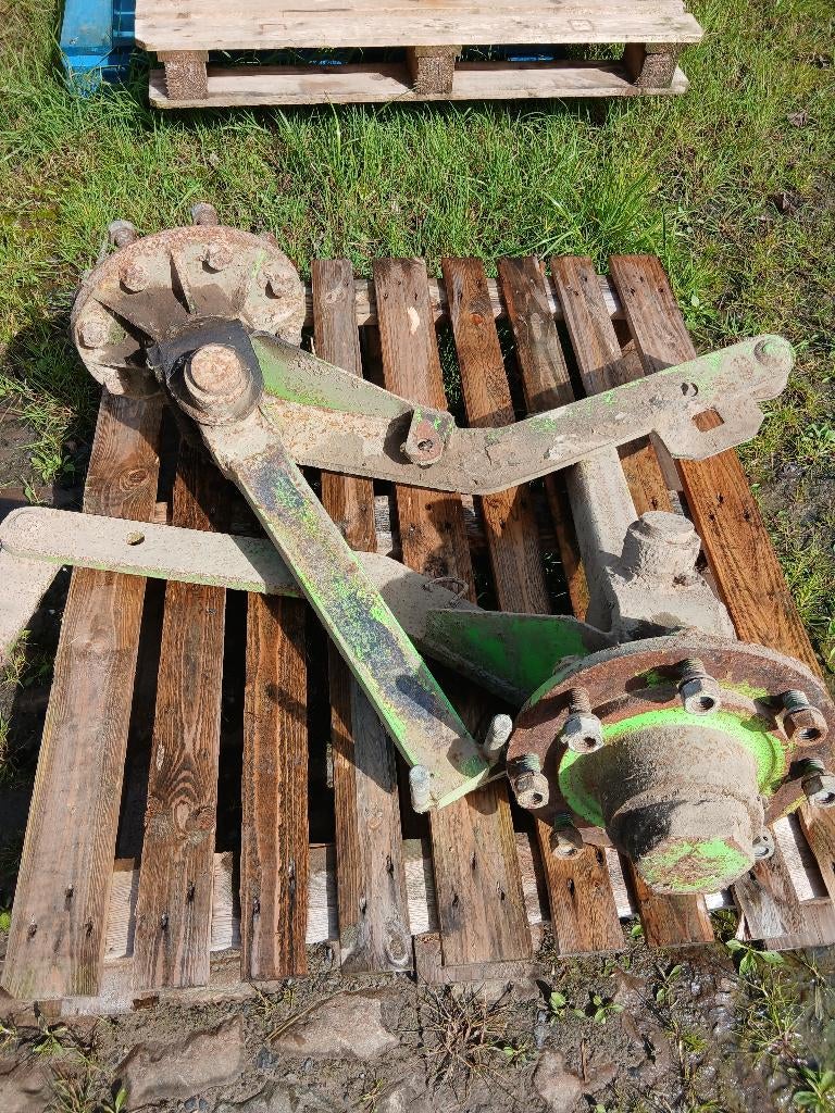 2 demi essieux directionnel, Enlèvement