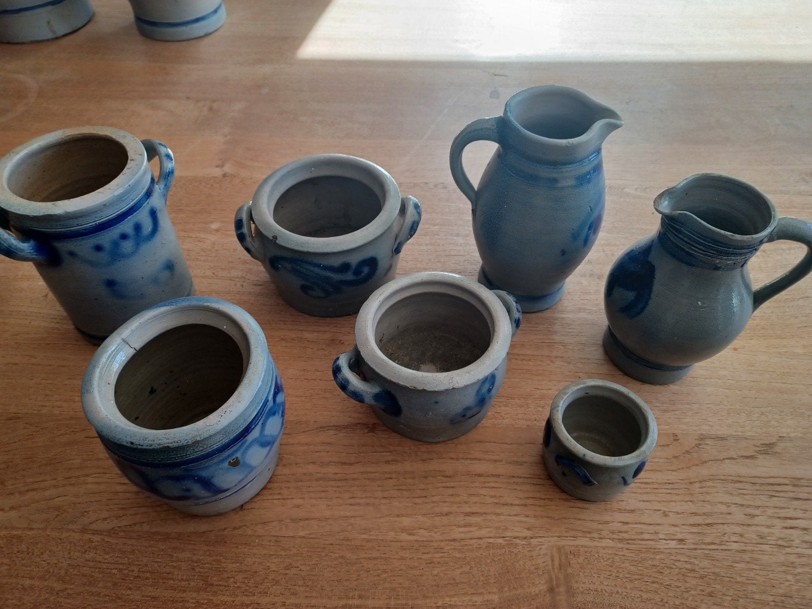 kleine Keulse potten, Ophalen