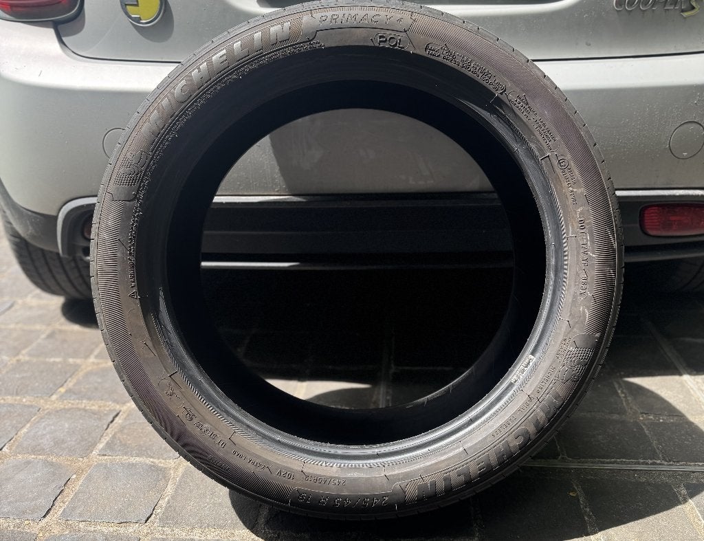 4 pneus Michelin Primacy 4 – 245/45 R19, Auto-onderdelen, Banden en Velgen, 19 inch, Ophalen of Verzenden, Band(en), Zomerbanden