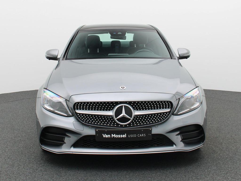 Mercedes-Benz C 200 AMG LINE BERLINE + CARPLAY + PANORAMISCH, Automaat, 4 deurs, 1505 kg, 184 pk