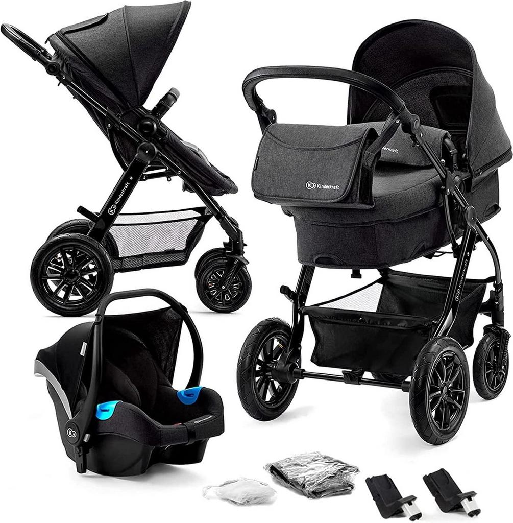 Kinderkraft 3-in-1 wandelwagen + Maxi-Cosi – nette staat, Pneus, Enlèvement, Utilisé, Poussette