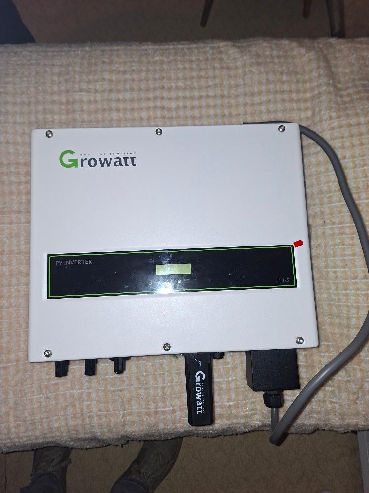 Omvormer Growatt 8000 TL3-S, Ophalen, Gebruikt, Overige typen, 200 wattpiek of meer