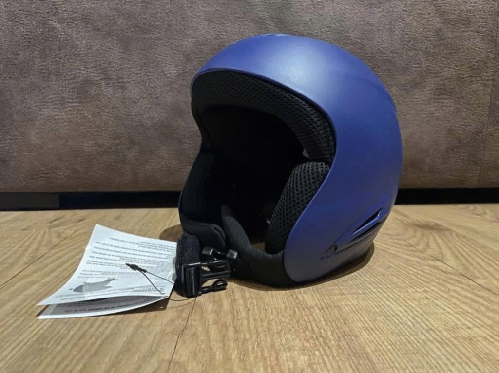 Kinderskihelm - 3-4 jaar - 51-52cm - Marineblauw - Nieuw, Sport en Fitness, Ophalen, Nieuw, Ski, Overige typen