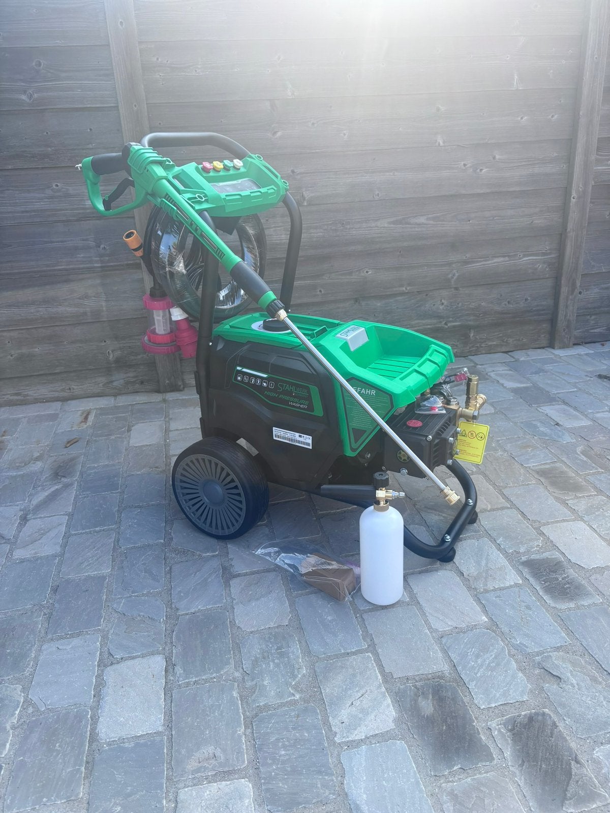Hogedruk stahlwerk nieuw !, Tuin en Terras, Ophalen, Nieuw