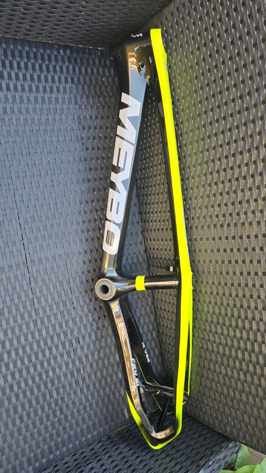 Meybo pro 21 carbon frame met nieuwe laklaag, Ophalen, 16 tot 20 inch, Meybo, Zo goed als nieuw