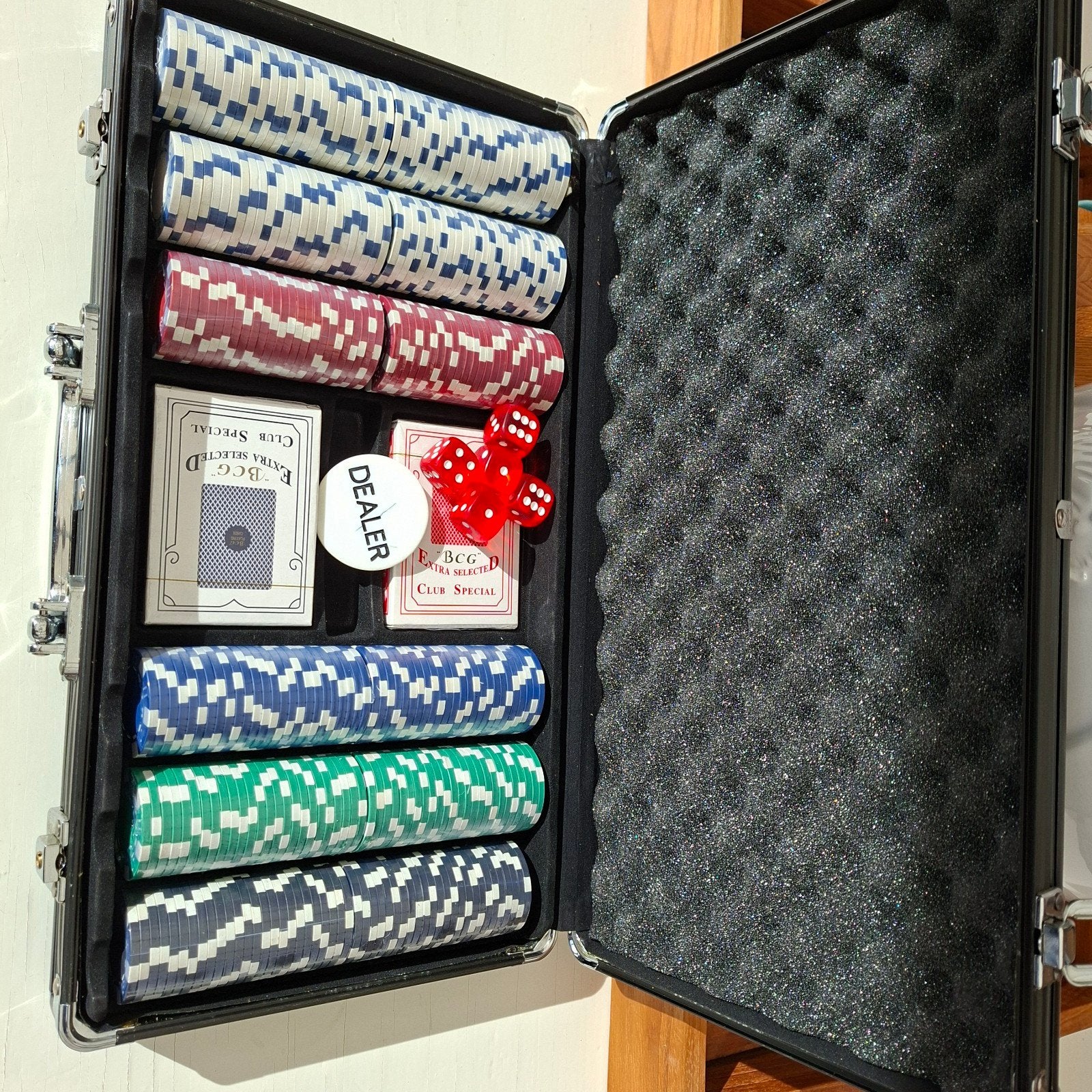 Pokerset, Ophalen, Nieuw, Kwartet(ten)