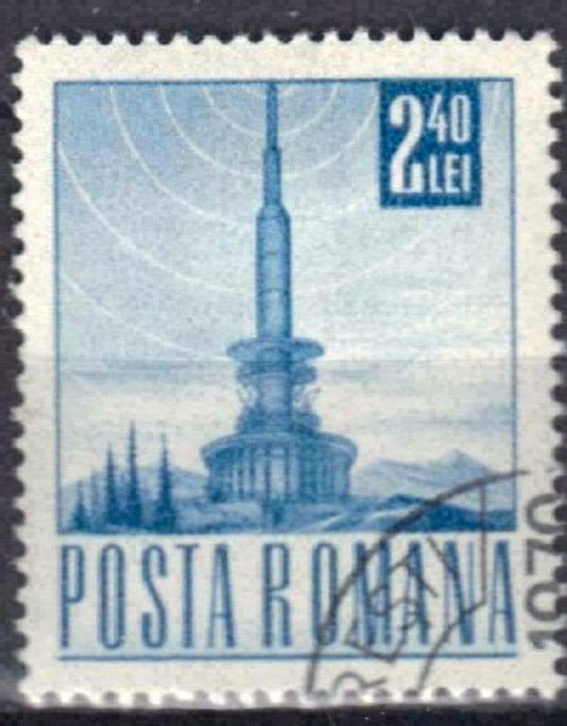 Roumanie 1967/1968 - Yvert 2361 - Poste et trafic (ST), Timbres & Monnaies, Timbres | Europe | Autre, Envoi, Affranchi