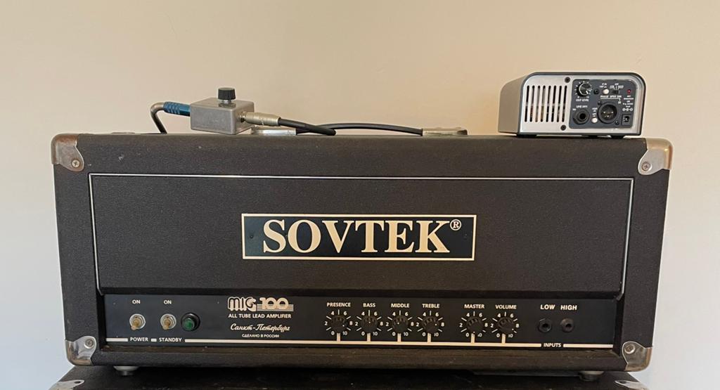 SOVTEK MIG 100, Musique & Instruments, Amplis | Basse & Guitare, Enlèvement ou Envoi, Comme neuf