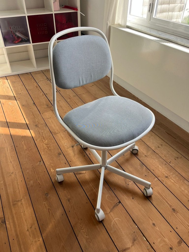 Chaise de bureau enfant IKEA, Enlèvement, Comme neuf, Gris, Chaise de bureau