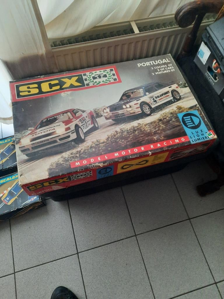 Scalectrix racebaan, Ophalen