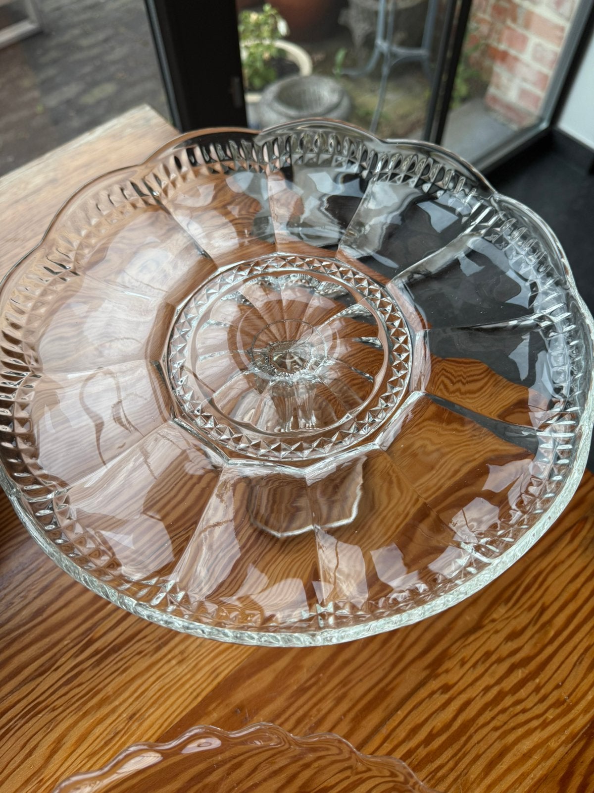 Glazen taartschotels, Antiek en Kunst, Ophalen of Verzenden