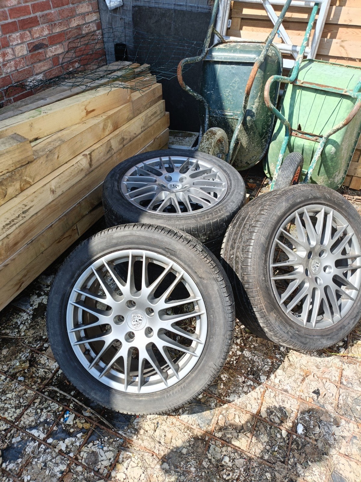 jantes Porsche Cayenne, Autos : Pièces & Accessoires, Enlèvement, Jante(s)