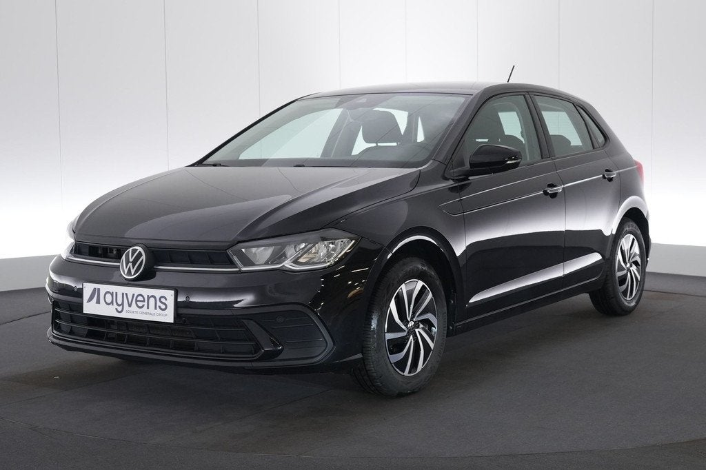 (2CQC913) VOLKSWAGEN POLO, Auto's, Volkswagen, Gebruikt, Euro 6, 95 pk, Zwart
