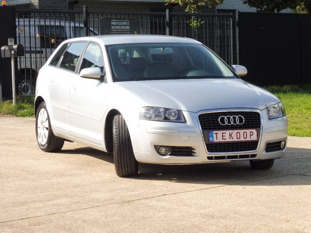 Audi A3, 1.9TDI, 2008, Automaat, 1ste eig., Garantie, ..., Auto's, 4 cilinders, Leder, 1896 cc, Euro 4