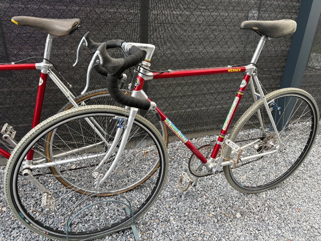 Retro alan cyclocross fiets campagnolo, Ophalen, 28 inch, Gebruikt, Staal
