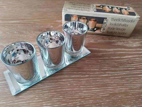 Set de bougies chauffe-plat, Enlèvement ou Envoi, Comme neuf, Verre, Autres types