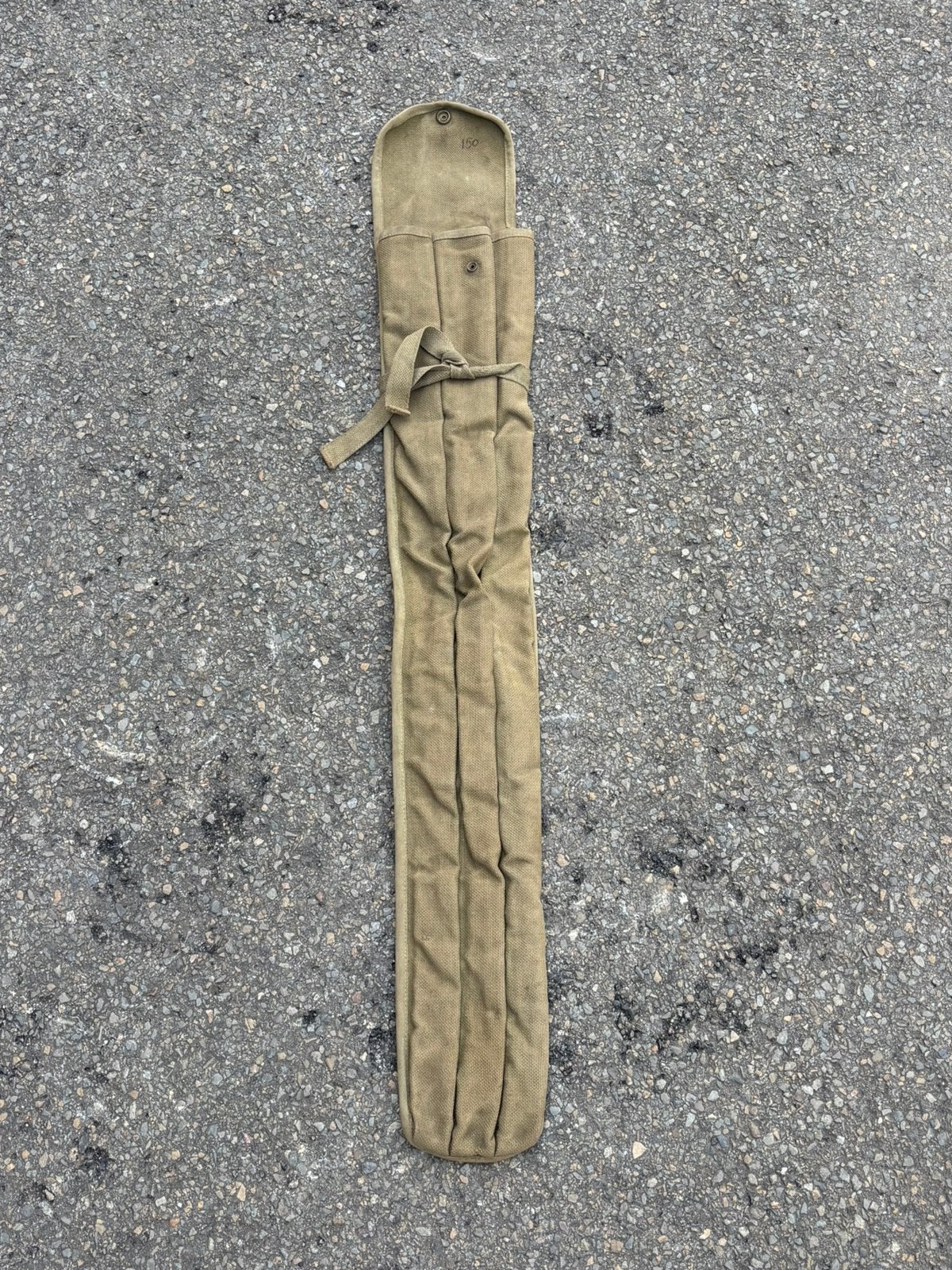 housse vide pour drapeaux de signalisation, Collections, Objets militaires | Seconde Guerre mondiale, Enlèvement ou Envoi