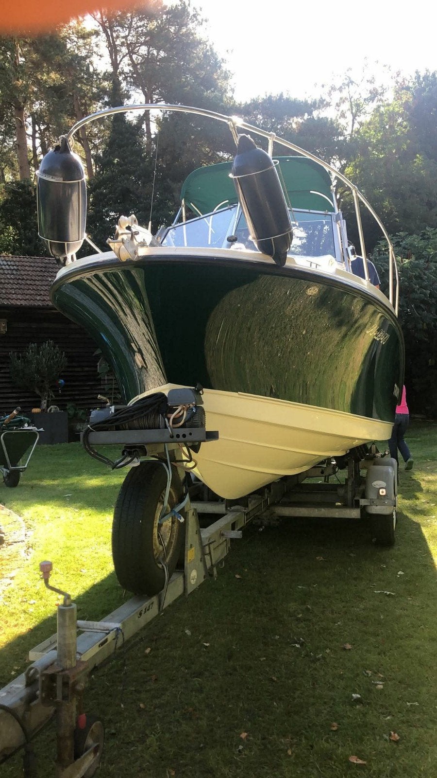 Bateau, Enlèvement ou Envoi, Bayliner, Remorque