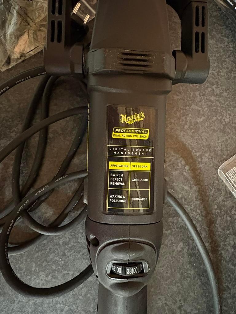 meguiar's dual action polisher, Ophalen of Verzenden, Zo goed als nieuw