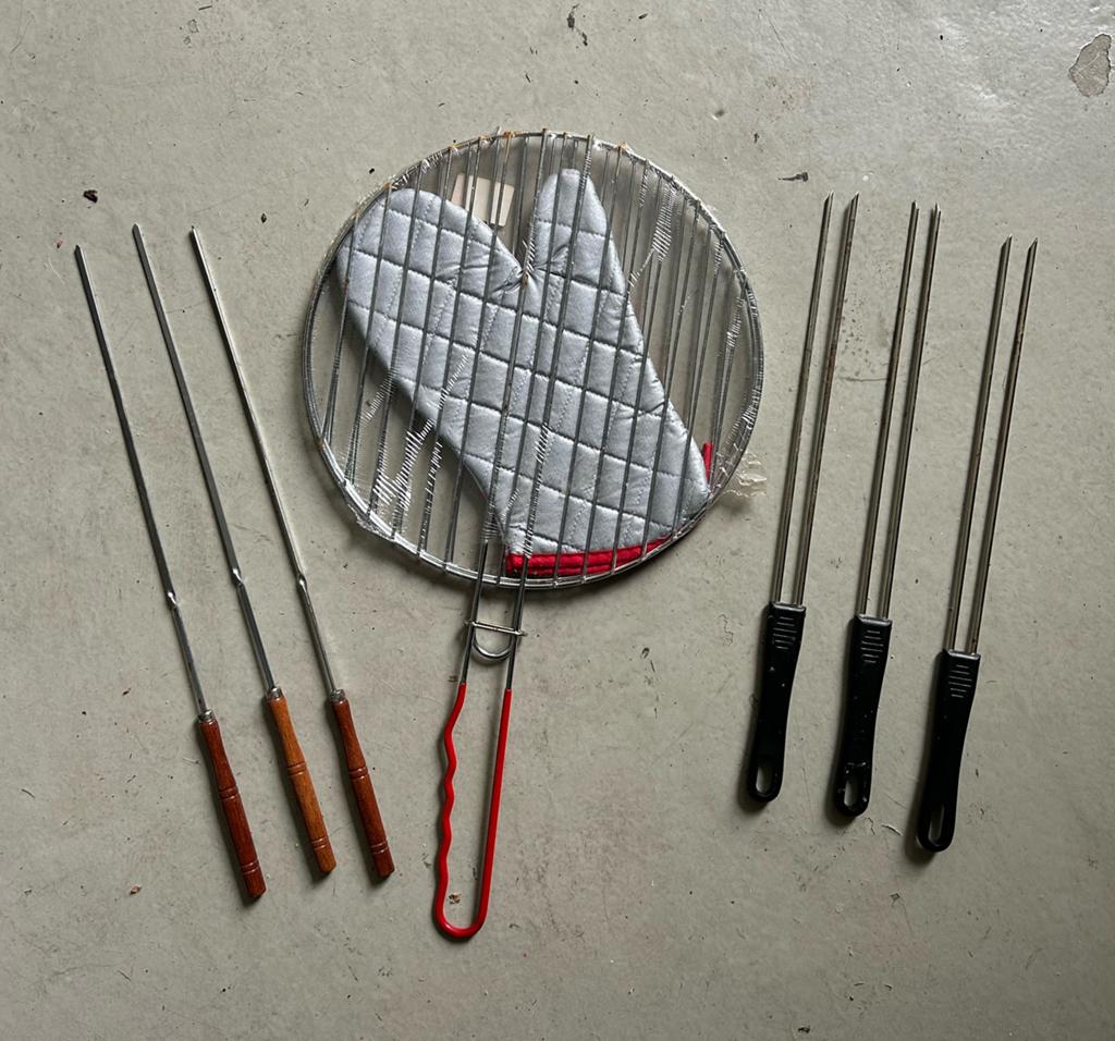 Barbecue set, Jardin & Terrasse, Enlèvement ou Envoi, Comme neuf