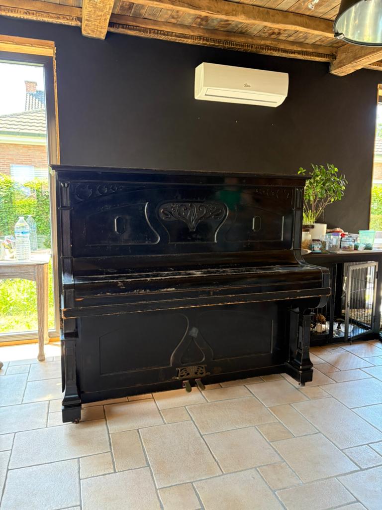 Buffetpiano - Mercur Berlin, Musique & Instruments, Pianos, Enlèvement, Utilisé, Noir, Piano