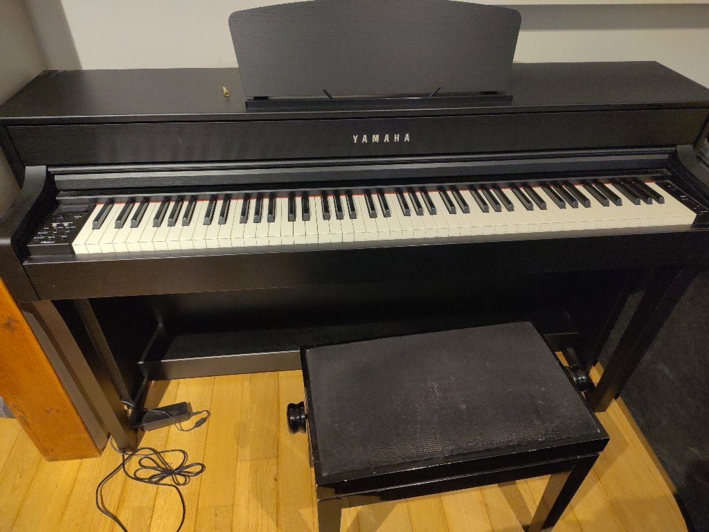 Yamaha Clavinova CLP 635 piano digital, Comme neuf, Digital, Enlèvement, Piano