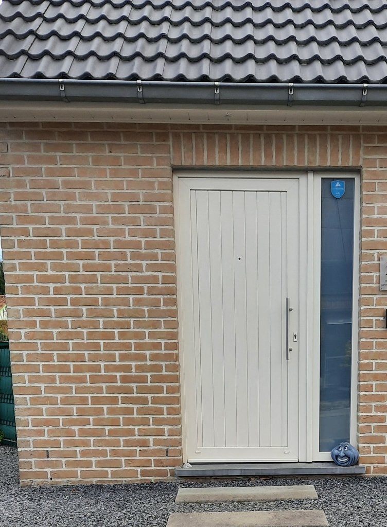 Voordeur, Ophalen, Kunststof, Gebruikt, 120 cm of meer
