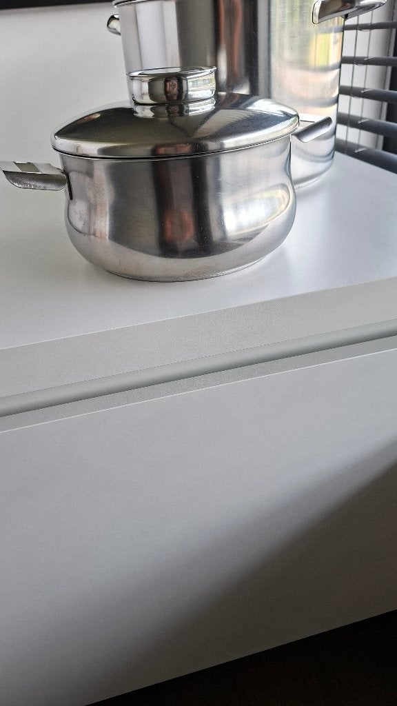 Kookpotten Demeyere. 2 stuks samen, Huis en Inrichting, Keuken | Potten en Pannen, Ophalen, Inox, Demeyere, Met deksel