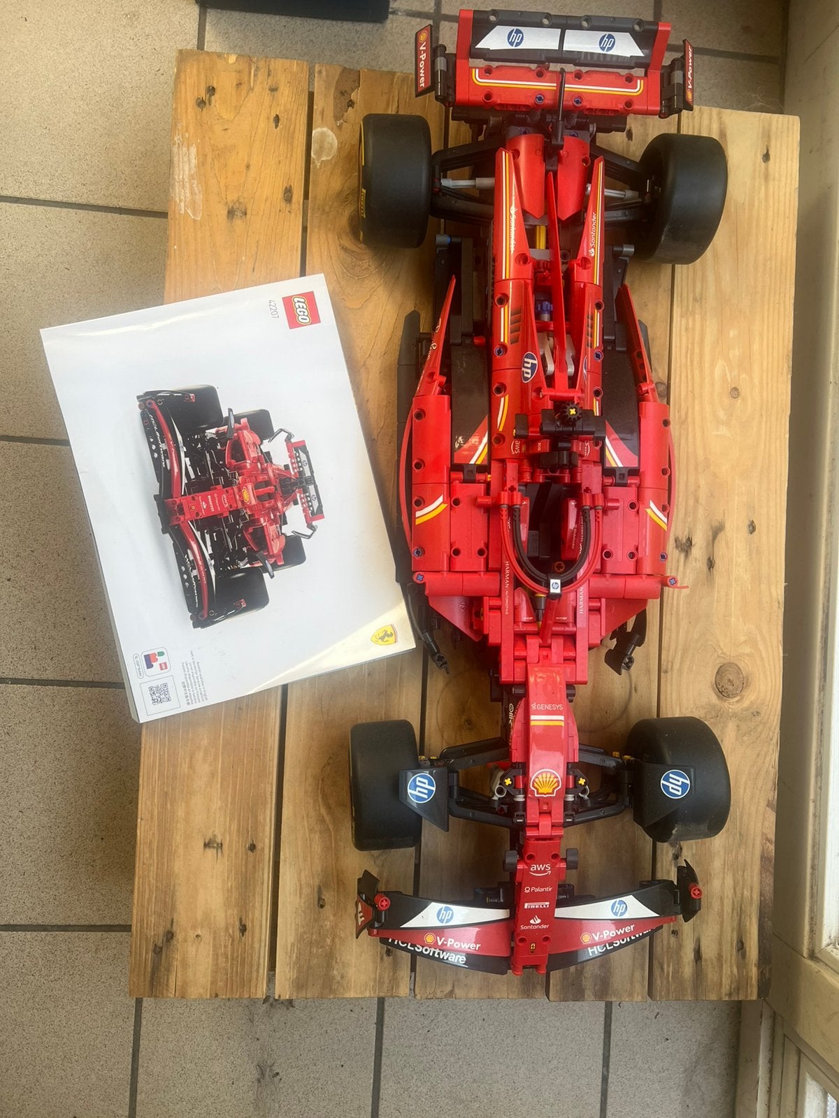 LEGO 42207 Ferrari SF-24 F1 auto, Enlèvement ou Envoi, Lego, Ensemble complet, Comme neuf