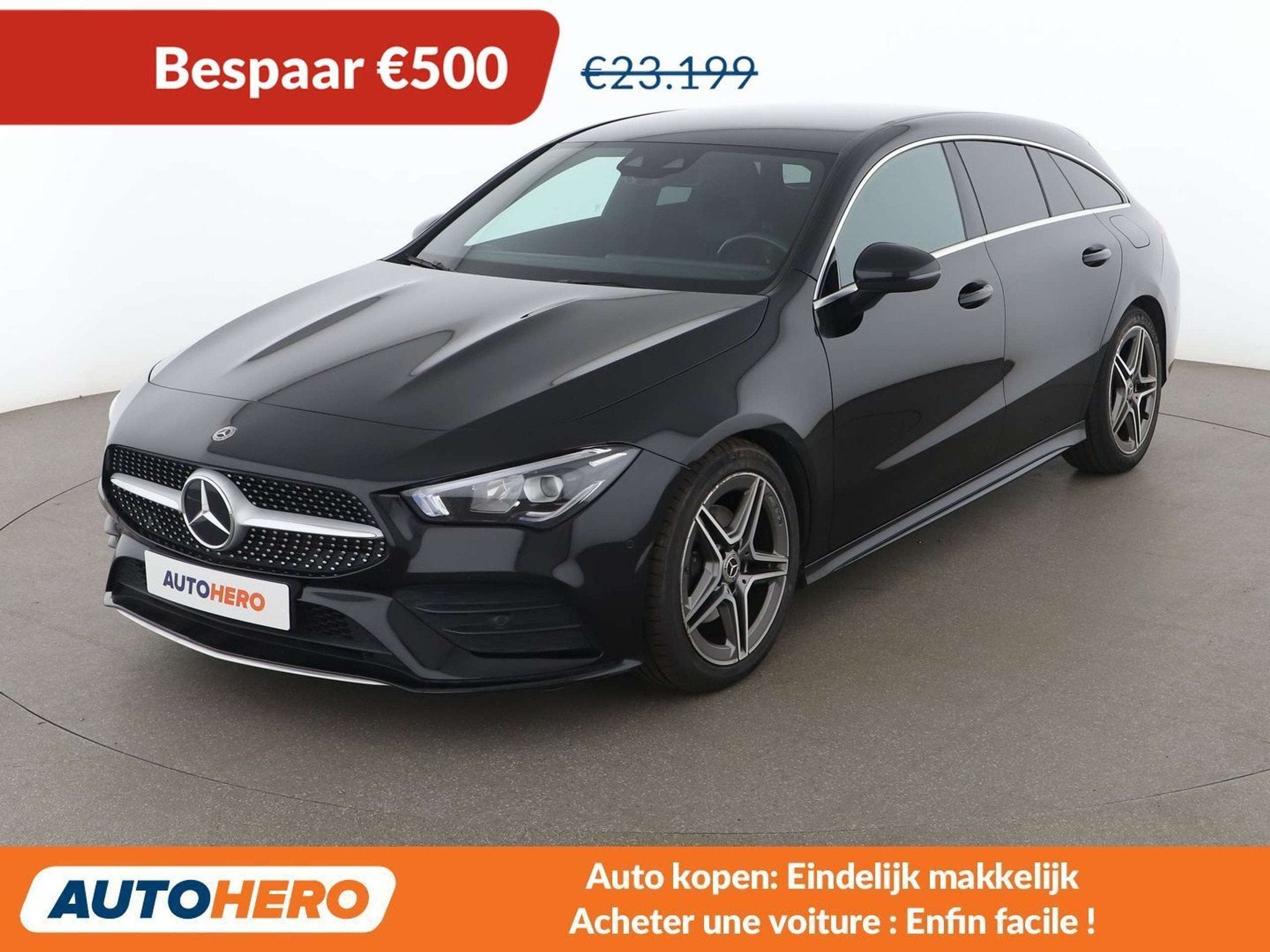 Mercedes-Benz CLA-Klasse 180 CLA 180 Shooting Brake AMG Line, CLA, Gebruikt, 136 pk, Zwart