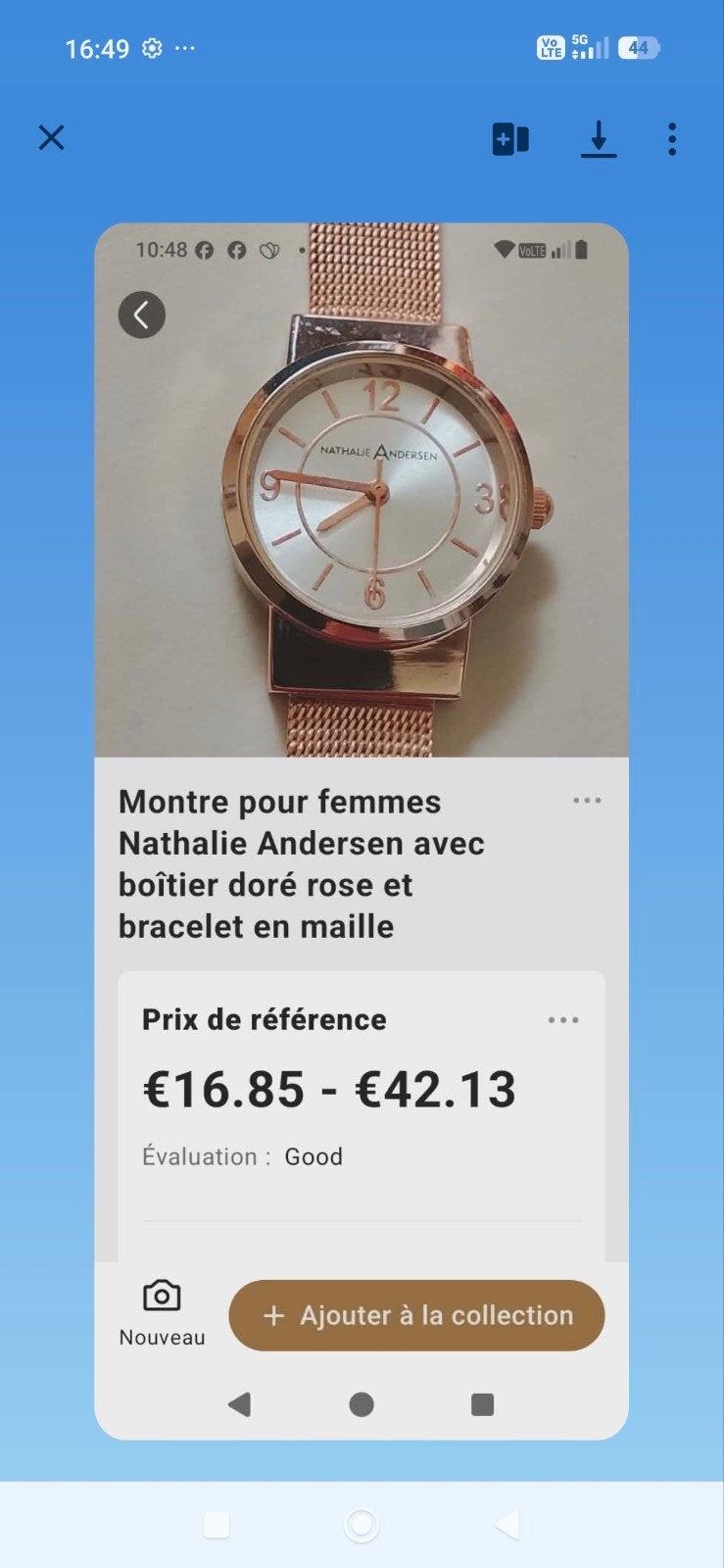 Montre superbe, Enlèvement ou Envoi
