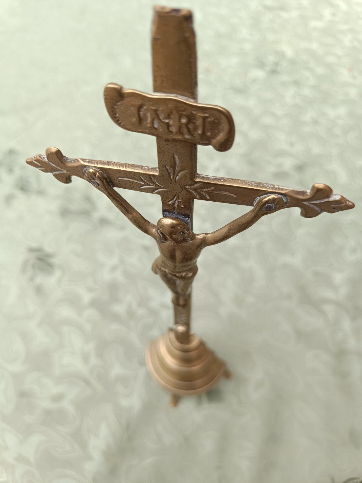 crucifix en cuivre, Enlèvement, Utilisé, Bijoux, Christianisme | Catholique