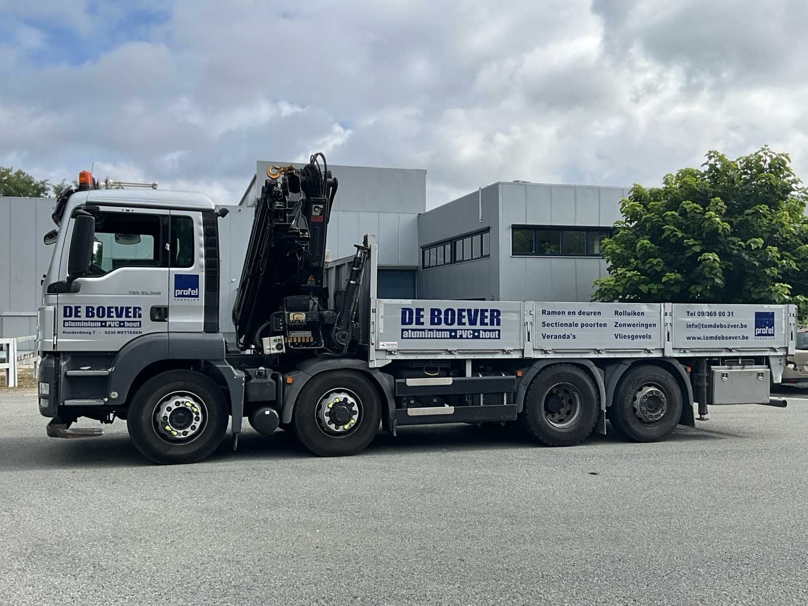 2010 MAN TGS 35.360 Camion avec grue HIAB, Euro 5, Achat, Entreprise, Autres carburants