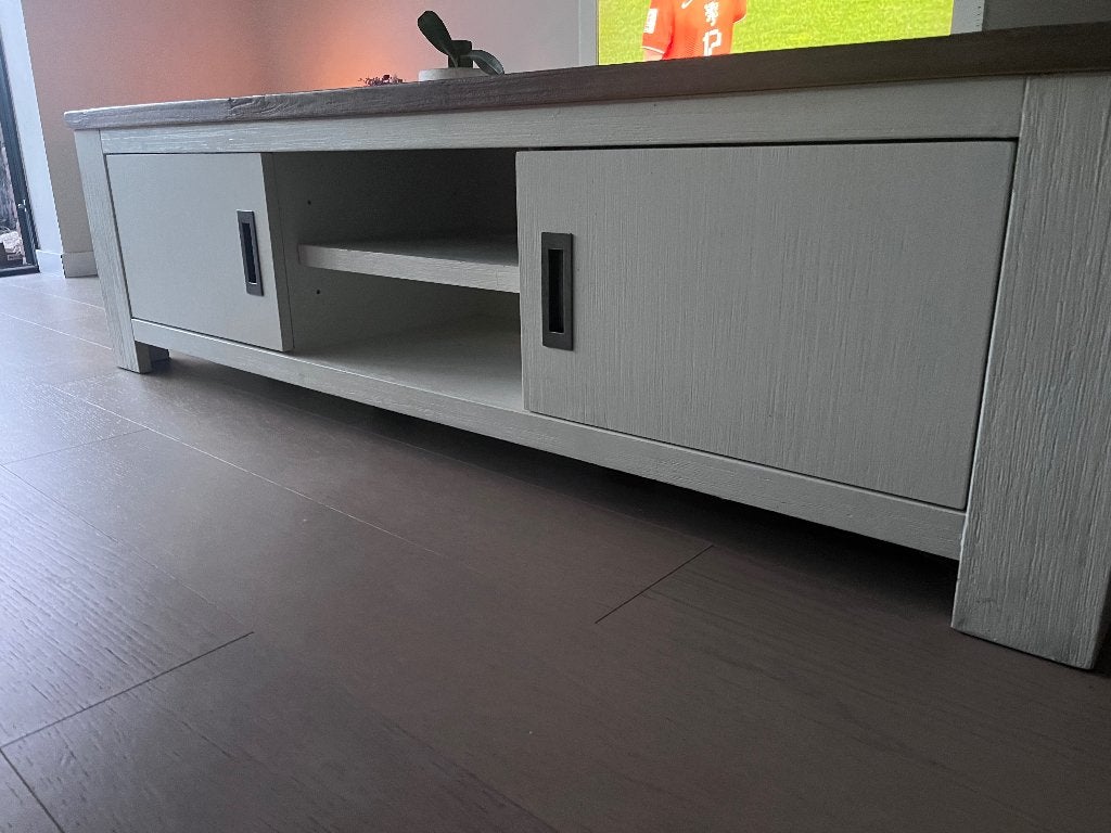 Tv meubel, Ophalen, 150 tot 200 cm, Minder dan 100 cm, 25 tot 50 cm