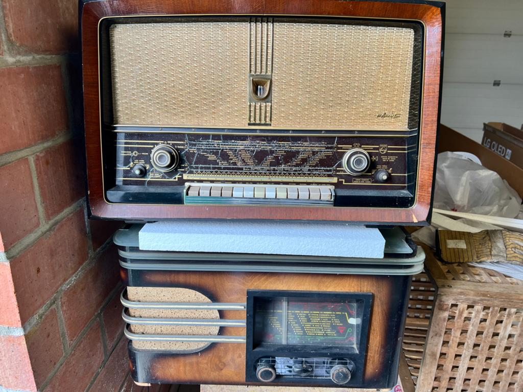 Oude retro-radio’s, Antiek en Kunst, Ophalen of Verzenden