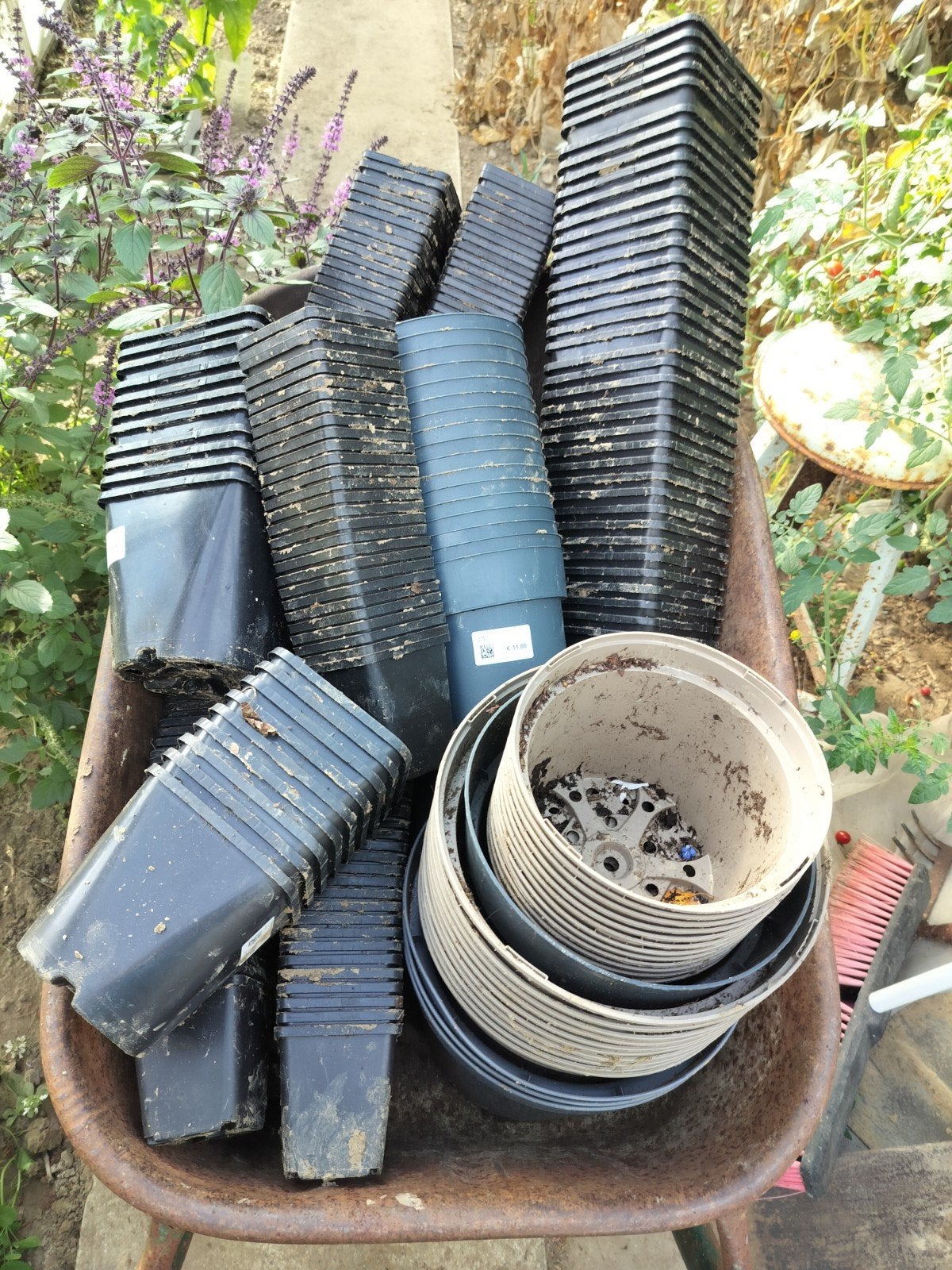 bloempotten en potjes, Tuin en Terras, Ophalen
