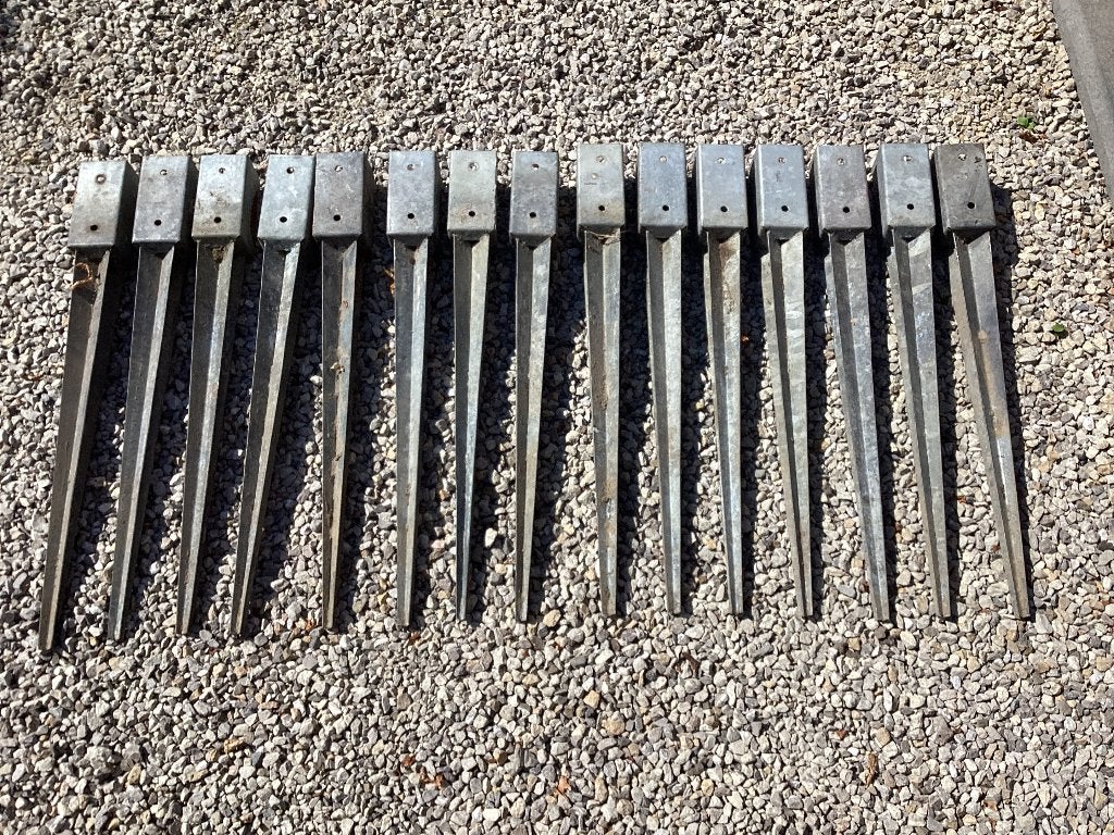 Houten paaldragers, Tuin en Terras, Brandhout, Ophalen, Overige houtsoorten, Stammen