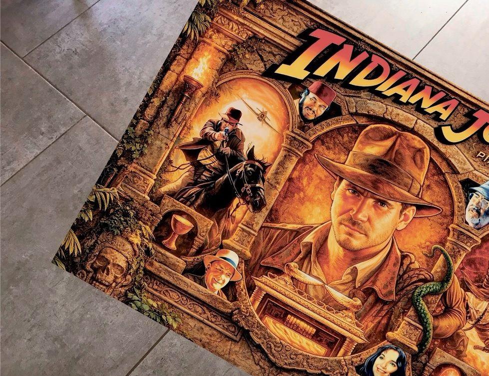 Translite Flipper Indiana Jones 2.0, Collections, Machines | Flipper (jeu), Autres marques, Flipper (jeu), Comme neuf, Électronique