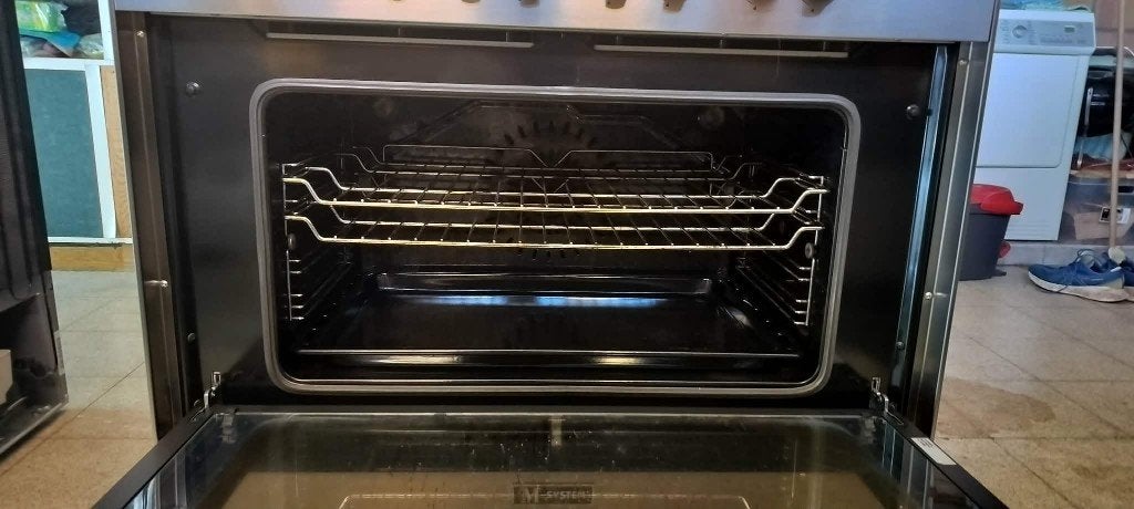 M System gasfornuis, Ophalen, Gebruikt, 50 tot 100 cm, Minder dan 100 cm