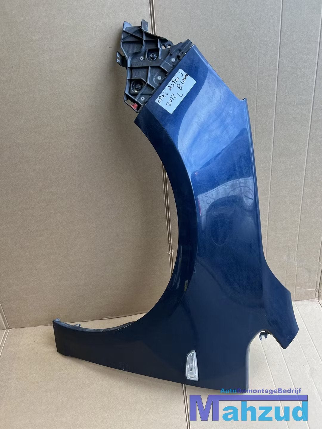 OPEL ASTRA J Links blauw scherm zijscherm voorscherm, Gebruikt, Opel Automobile GmbH, Kontakt@opel-infoservice.de, Voor