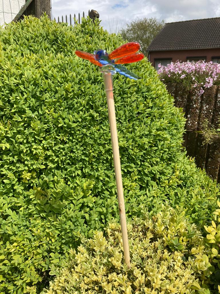 Decoration en verre pour jardin, Enlèvement
