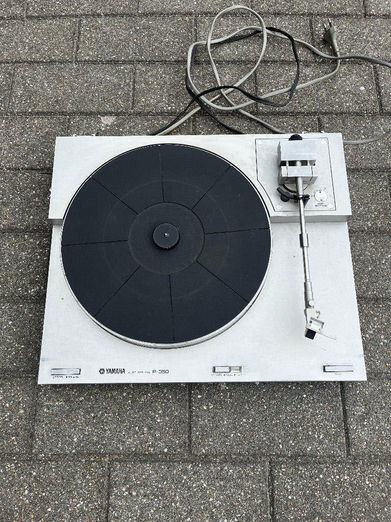 Tourne-disque vintage Yamaha P-350 à retour automatique, Enlèvement, Utilisé, Tourne-disque, Autres marques