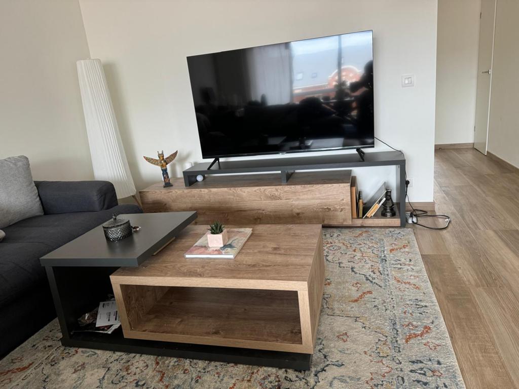 Meuble TV et table basse à ramasser demain, Enlèvement