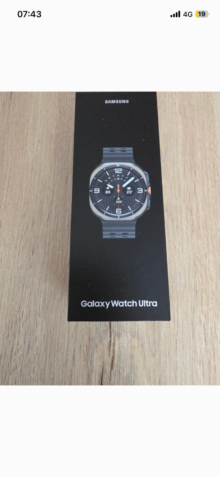 Samsung Watch Ultra, Ophalen, Conditie, Zo goed als nieuw, Waterdicht
